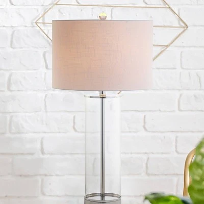 JONATHAN Y 29" Glass Harper Table Lamp (Includes LED Light Bulb) Clear - JONATHAN Y 4 JONATHAN Y 29" Glass Harper Table Lamp (Includes LED Light Bulb) Clear - JONATHAN Y - Image 4