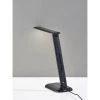 Dimmable Desk Lamp with Straight Neck (Includes LED Light Bulb) - Adesso Black