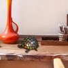 8" x 8" x 4" Tiffany Style Turtle Accent Lamp Green/Blue - Warehouse of Tiffany