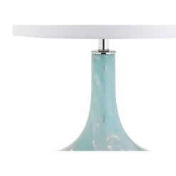 JONATHAN Y 29" Glass/Acrylic Montreal Table Lamp (Includes LED Light Bulb) Ice Blue- Jonathan Y -Desk Lamps sales shop unnamed file 1017