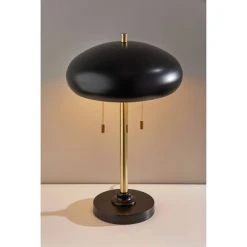 Cap Table Lamp Black - Adesso -Desk Lamps sales shop unnamed file 1042