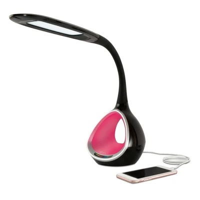 15" Color Changing Desk Lamp Black (Includes LED Light Bulb) - OttLite 1 15" Color Changing Desk Lamp Black (Includes LED Light Bulb) - OttLite