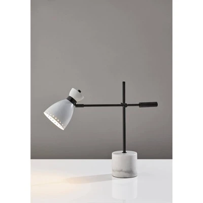 Sadie Desk Lamp White - Adesso 1 Sadie Desk Lamp White - Adesso