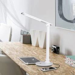 Emerge Sanitizing Desk Lamp with USB Charging (Includes LED Light Bulb) - OttLite -Desk Lamps sales shop unnamed file 1087