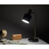23.25" Emmett Collection Desk Lamp Black - Adesso