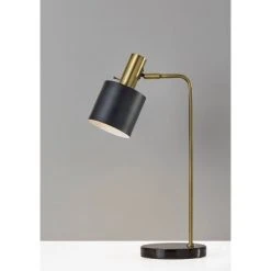 23.25" Emmett Collection Desk Lamp Black - Adesso -Desk Lamps sales shop unnamed file 1095