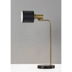 23.25" Emmett Collection Desk Lamp Black - Adesso -Desk Lamps sales shop unnamed file 1096
