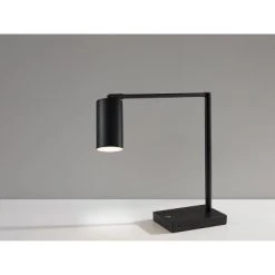 15.5" x 32.5" Colby Desk Lamp (Includes LED Light Bulb) Black - Adesso -Desk Lamps sales shop unnamed file 1104