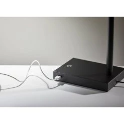 15.5" x 32.5" Colby Desk Lamp (Includes LED Light Bulb) Black - Adesso -Desk Lamps sales shop unnamed file 1107