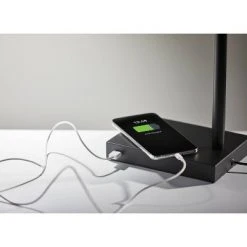 15.5" x 32.5" Colby Desk Lamp (Includes LED Light Bulb) Black - Adesso -Desk Lamps sales shop unnamed file 1109