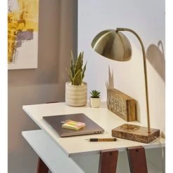 Paxton Desk Lamp Antique Brass - Adesso -Desk Lamps sales shop unnamed file 1120