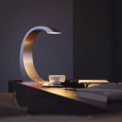 Kenroy Home Desk Lamp Stainless Steel - Kenroy Home 2 Kenroy Home Desk Lamp Stainless Steel - Kenroy Home - Image 2