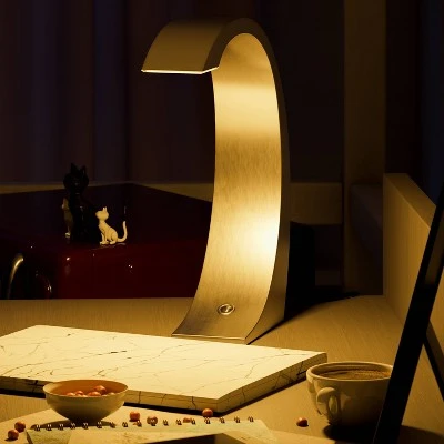 Kenroy Home Desk Lamp Stainless Steel - Kenroy Home 9 Kenroy Home Desk Lamp Stainless Steel - Kenroy Home - Image 9