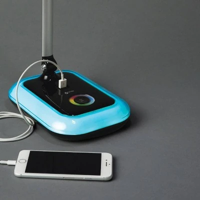 Recharge Desk Lamp (Includes LED Light Bulb) Black - OttLite 6 Recharge Desk Lamp (Includes LED Light Bulb) Black - OttLite - Image 6