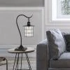 34" Silverton Desk/Table Lamp Includes (Includes Light Bulb) Dark Bronze - Cal Lighting