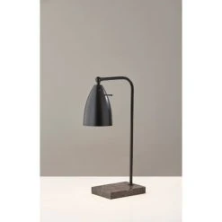 Vincent Desk Lamp Black - Adesso