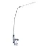 Modern Contemporary Clamp Desk Lamp Silver (Includes LED Light Bulb) - Trademark Global