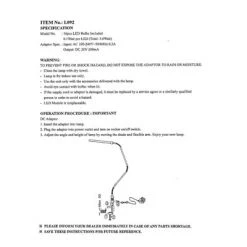 Modern Contemporary Clamp Desk Lamp Silver (Includes LED Light Bulb) - Trademark Global -Desk Lamps sales shop unnamed file 1243