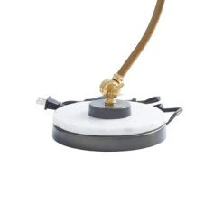 Olivia & May 16" Iron and Marble Task Lamp Black - Olivia & May -Desk Lamps sales shop unnamed file 1248