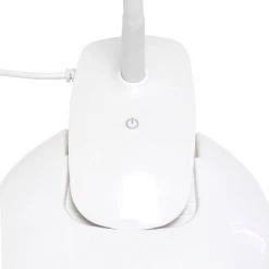 LED Flexi Rounded Clip Light Table Lamp (Includes LED Light Bulb) - Simple Designs Gray -Desk Lamps sales shop unnamed file 1255