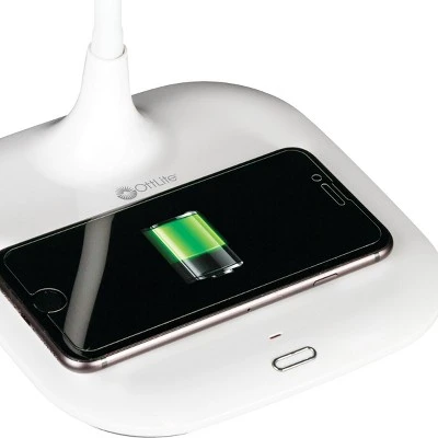 OttLite Desk Lamp with Wireless Charging (Includes LED Light Bulb) - Prevention 3 OttLite Desk Lamp with Wireless Charging (Includes LED Light Bulb) - Prevention - Image 3