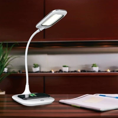 OttLite Desk Lamp with Wireless Charging (Includes LED Light Bulb) - Prevention 6 OttLite Desk Lamp with Wireless Charging (Includes LED Light Bulb) - Prevention - Image 6