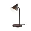 19.5" Oliver Charge Desk Lamp Black - Adesso