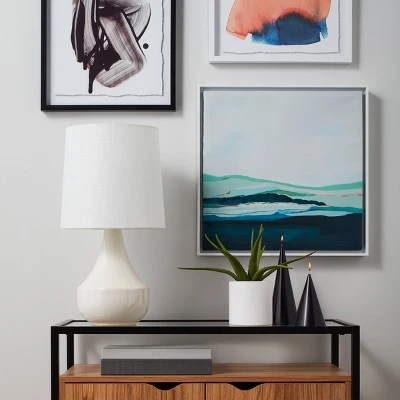 Montreal Wren Assembled Table Lamp White - Project 62 3 Montreal Wren Assembled Table Lamp White - Project 62 - Image 3