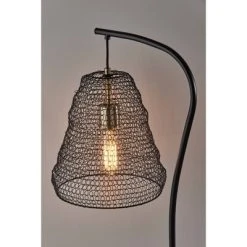 Sheridan Table Lamp with Antique Brass Accents Black - Adesso -Desk Lamps sales shop unnamed file 1354