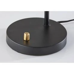 Sheridan Table Lamp with Antique Brass Accents Black - Adesso -Desk Lamps sales shop unnamed file 1355