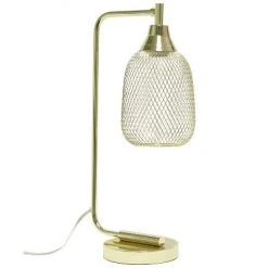Industrial Mesh Desk Lamp Gold - Lalia Home -Desk Lamps sales shop unnamed file 1370