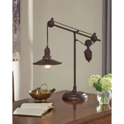 Kylen Desk Lamp Bronze - Signature Design by Ashley