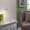 1-Light Priddy-P Desk Lamp Pastel Apricot - EGLO