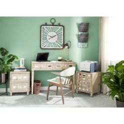 Olivia & May 22" Iron and Marble Task Lamp Black - Olivia & May -Desk Lamps sales shop unnamed file 1420