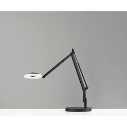 Gordon Desk Lamp (Includes LED Light Bulb) Black - Adesso