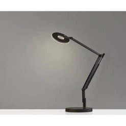 Gordon Desk Lamp (Includes LED Light Bulb) Black - Adesso 5 Gordon Desk Lamp (Includes LED Light Bulb) Black - Adesso -Desk Lamps sales shop unnamed file 1435