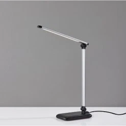 16.25" Lennox Multi-Function Desk Lamp (Includes LED Light Bulb) Black - Adesso -Desk Lamps sales shop unnamed file 1503