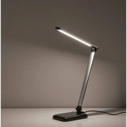 16.25" Lennox Multi-Function Desk Lamp (Includes LED Light Bulb) Black - Adesso -Desk Lamps sales shop unnamed file 1514