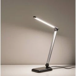 16.25" Lennox Multi-Function Desk Lamp (Includes LED Light Bulb) Black - Adesso -Desk Lamps sales shop unnamed file 1517