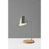 Jude Desk Lamp Brushed Steel Natural - Adesso