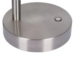 17.75" Desk Lamp Brushed Nickel (Includes LED Light Bulb) - Cresswell Lighting