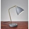 Chelsea Desk Lamp Gray - Adesso