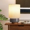 Ceramic Table Lamp with Wood Base - Project 62™