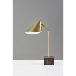 Hawthorne Desk Lamp Antique Brass - Adesso