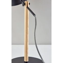 Natural Wood Dylan Desk Lamp Black - Adesso -Desk Lamps sales shop unnamed file 1635