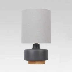 Ceramic Table Lamp with Wood Base - Project 62™ 8 Ceramic Table Lamp with Wood Base - Project 62™ -Desk Lamps sales shop unnamed file 164