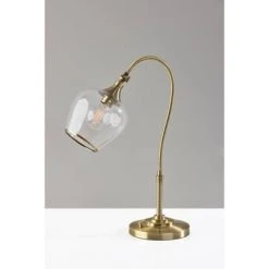 Bradford Desk Lamp (Includes Light Bulb) Antique Brass - Adesso -Desk Lamps sales shop unnamed file 1644