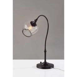 Bradford Desk Lamp (Includes Light Bulb) Dark Bronze - Adesso -Desk Lamps sales shop unnamed file 1655