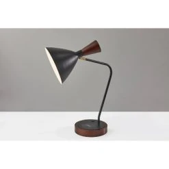 Arlo Wireless Charging Desk Lamp Black - Adesso -Desk Lamps sales shop unnamed file 1676