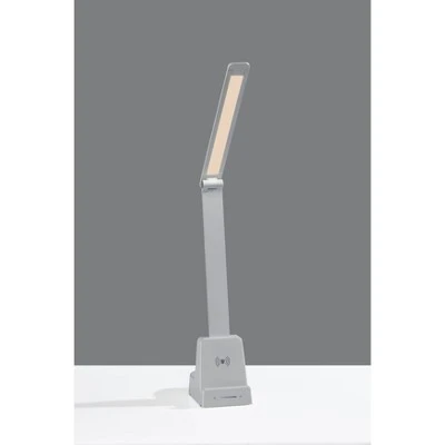 Cody LED Wireless Charging Desk Lamp with Smart Switch (Includes LED Light Bulb) Matte White - Adesso 5 Cody LED Wireless Charging Desk Lamp with Smart Switch (Includes LED Light Bulb) Matte White - Adesso - Image 5